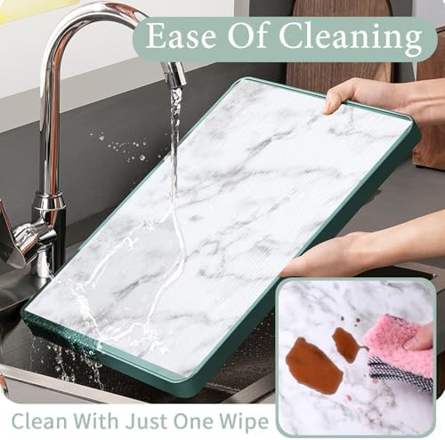 2-Layer Drawer and Shelf Liner for Kitchen Cabinet: 17 in X 10 Ft Non Slip