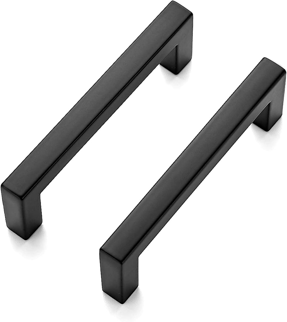 Ravinte Matte Black Cabinet Handles Solid Cabinet Pulls, 3 Inch CC, 35 Pack