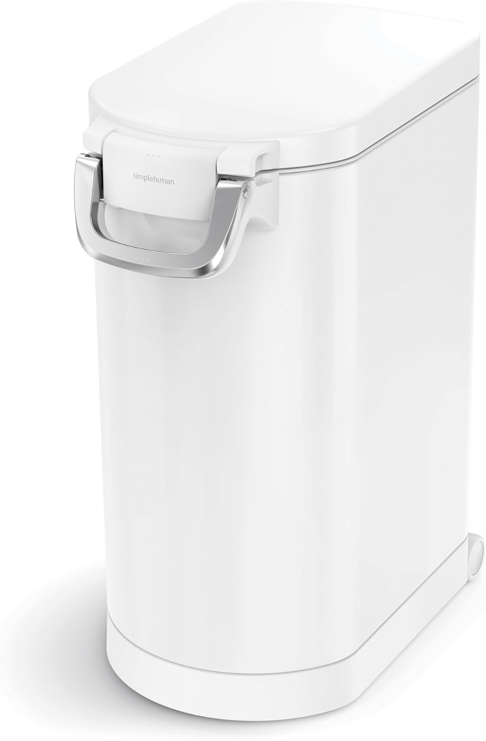simplehuman Large Pet Food Storage Container, Holds 30-35 lb / 14-16 kg of Dr...
