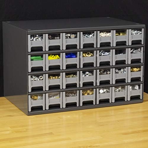 Akro-Mils Steel Garage Storage Cabinet, Small Parts Organizer Metal Cabinet f...