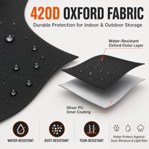 Folding Chair Storage Bag 3 Pack, Waterproof Cover, Holds 5 Chairs