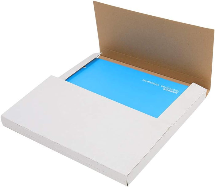 100 Packs White Vinyl Record LP Shipping Mailer Boxes, 12.5in*12.5in*1in Record Mailers, Album Paper Box, Record Album Mailer