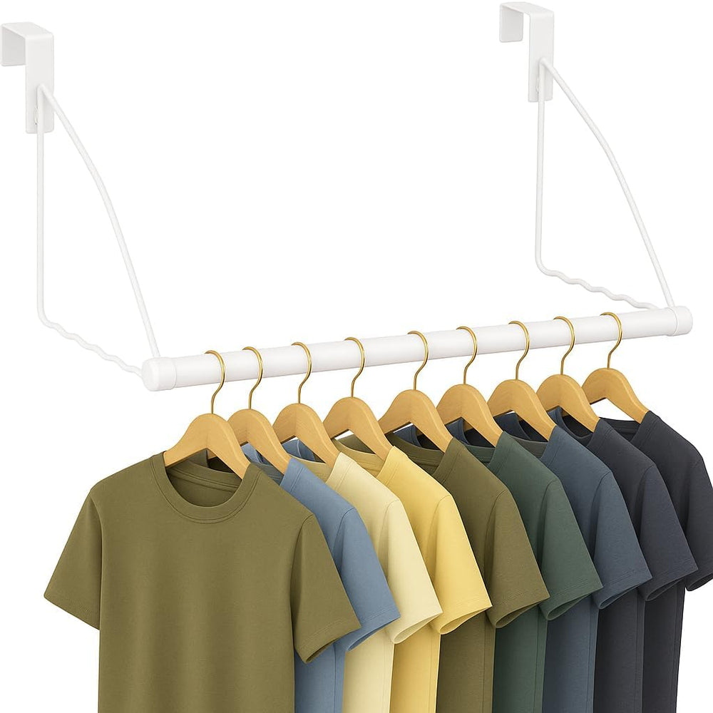 HOLDN’ STORAGE Over The Door Hanger - Door Rack Hangers for Clothes - Space S...