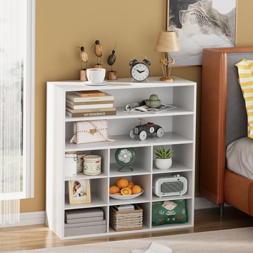 Garden 4 you Shoe Rack Organizer, 5-Tier Wood Cubby Shoe Rack with 2 Storage ...