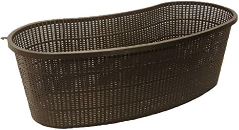 PondH2o Contour Kidney Shaped Plastic Pond Plant Basket, 17 Inch, 3 Pack