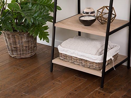 Kouboo Kobo Rattan Shelf Removable Liner, Gray, Medium Size Decorative Storag...