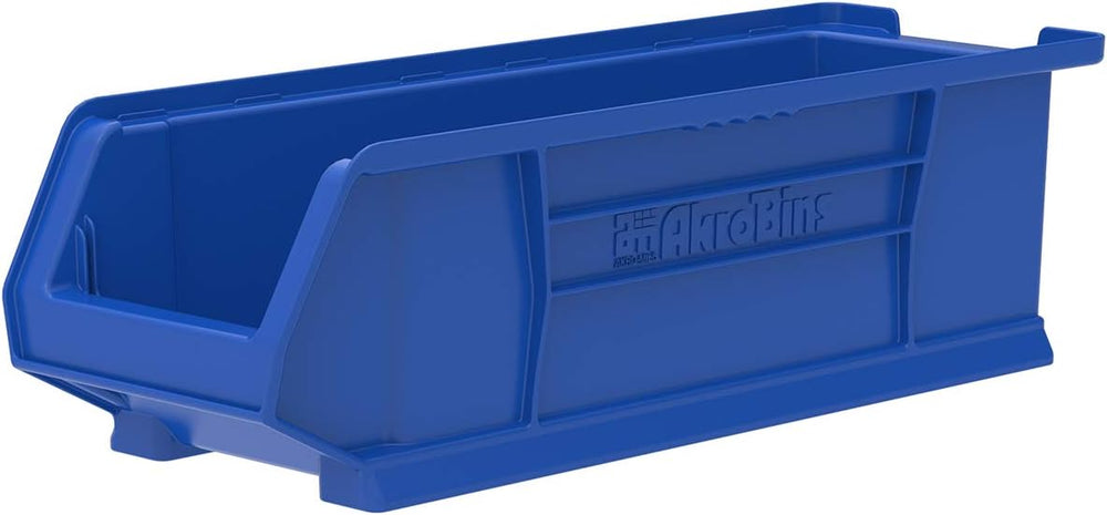 Akro-Mils - 30284BLUE 30284 Super-Size AkroBin Heavy Duty Stackable Storage B...