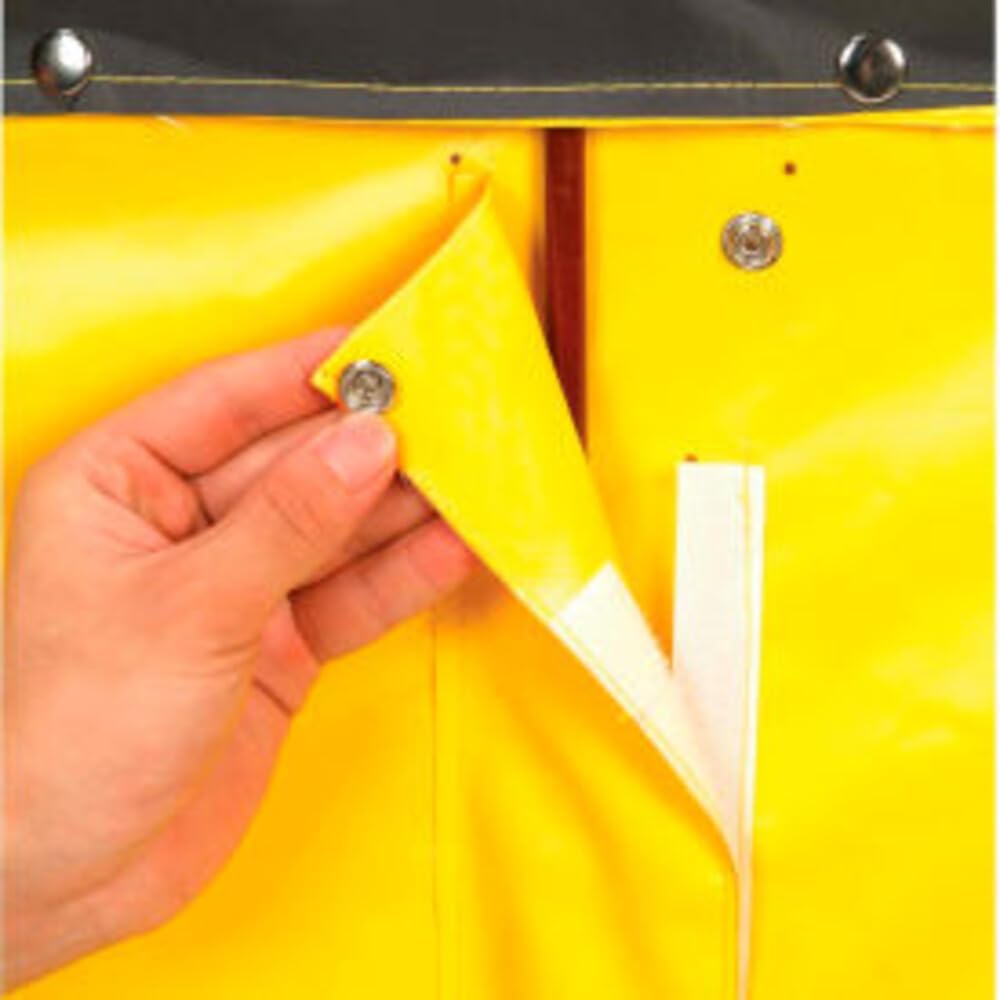 Global Industrial Replacement Liner for 8 Bushel Vinyl Basket Bulk Truck, Yel...