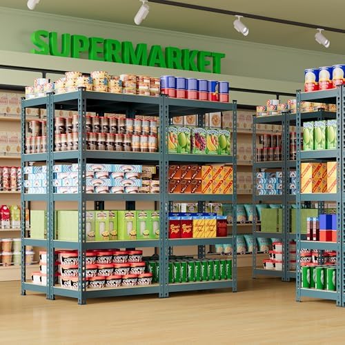 Yaheetech 5-Tier Heavy Duty Storage Shelves 28"W x 12"D x 60"H...