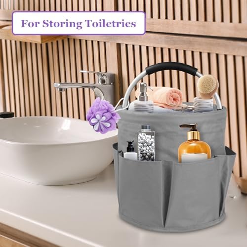 17L Cleaning Caddy for Cleaning Supplies, 2Pieces Portable Garden Tool Bag wi...