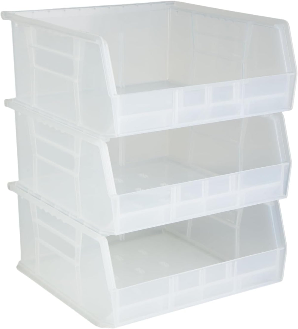 HE HUDSON EXCHANGE 11" x 11" x 5" (3 Pack) Plastic Stackable S...