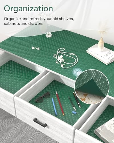 GTJ Shelf and Drawer Liner for Kitchen Cabinet Non-Adhesive Non Slip