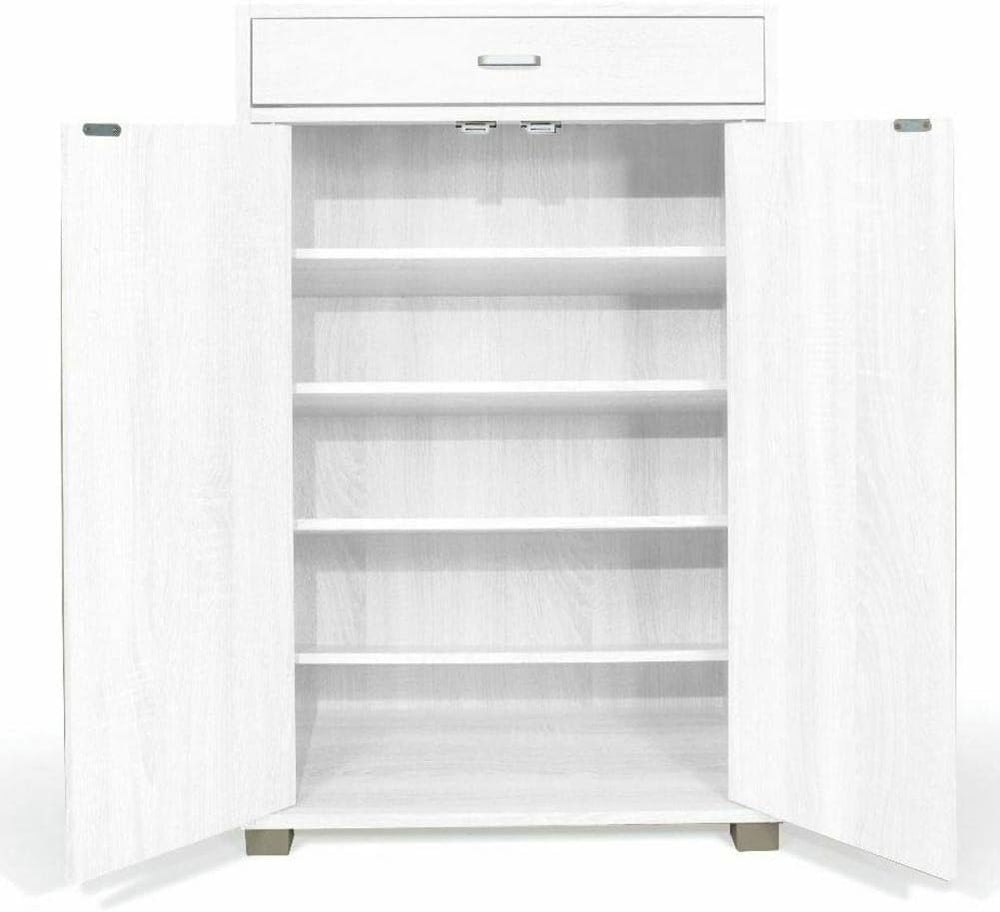 BAKAJI Shoe Rack for Home Entrance with 5 Shelves for Shoes and Drawer, 2 Doo...