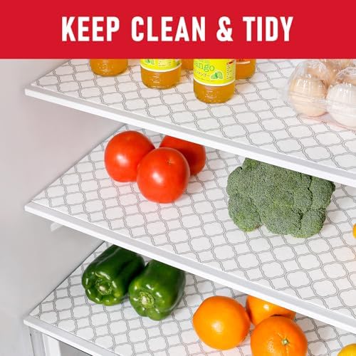 Cooyes Felt Shelf Liners for Drawer & Kitchen Cabinet, 12 Pack, 12"×...