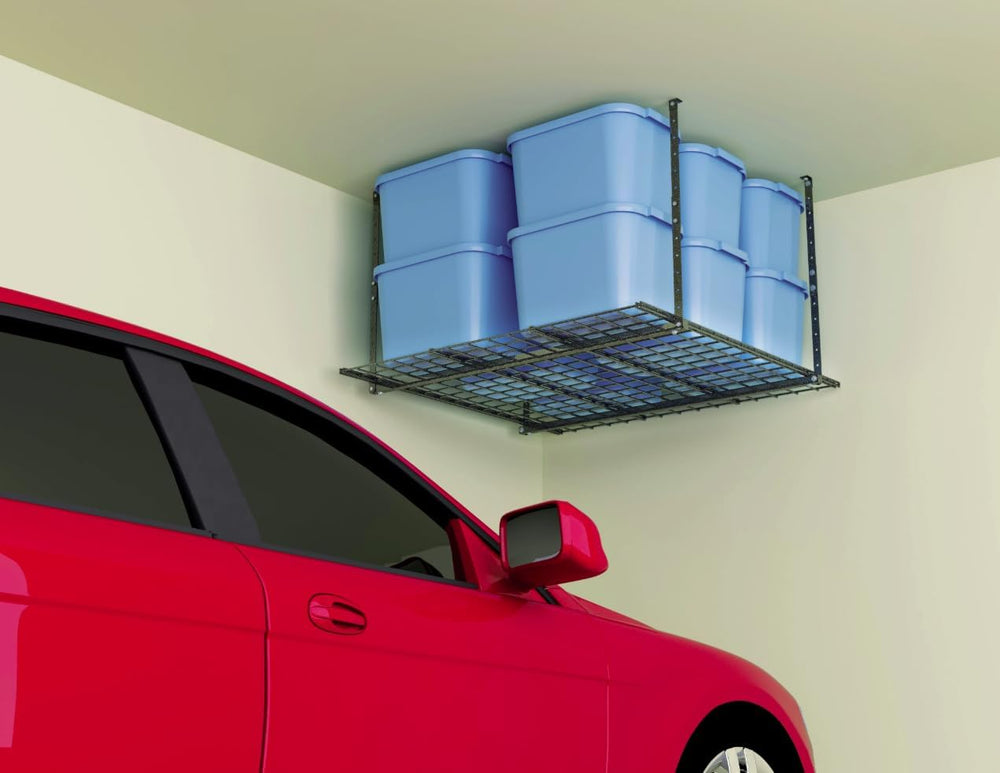 Hyloft Overhead Steel Garage Storage System, Ceiling Rack, 45-Inch x 45-Inch,...