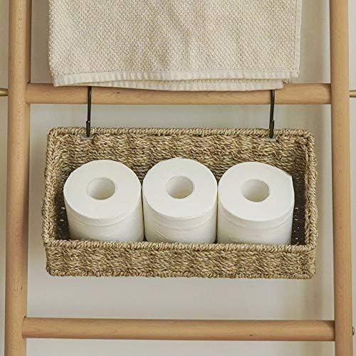 StorageWorks Woven Wall Baskets for Storage, Hanging Baskets for Organizing
