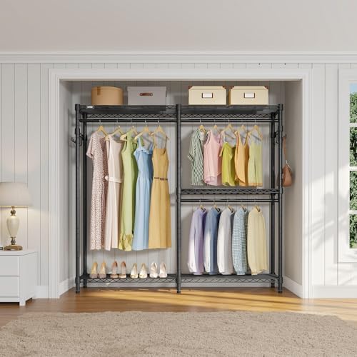 VIPEK V4 Clothing Rack for Hanging Clothes Heavy Duty Closet Freestanding