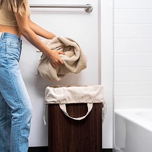 Canvas Laundry Bags - Extra Large, Heavy Duty, 100% Cotton Laundry Bag with S...