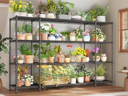 REIBII 78.4''W Storage Shelves, 1500LBS Heavy Duty&Space Saving f...