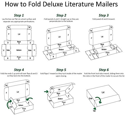 Boxes Fast BFMFL22182 Deluxe Literature Cardboard Mailers, 22 x 18 x 2 3/4 In...