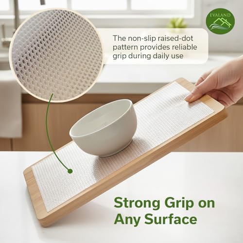 EVALAND Shelf Liner Cabinet Liner Non-Adhesive Drawer Liner 15.8 in x 33 FT