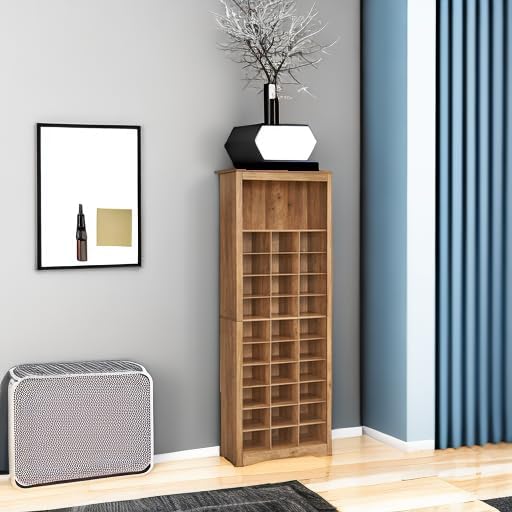 VASAGLE Tall Shoe Storage Cabinet, 10‑Tier, Holds Up to 30 Pairs of Shoes