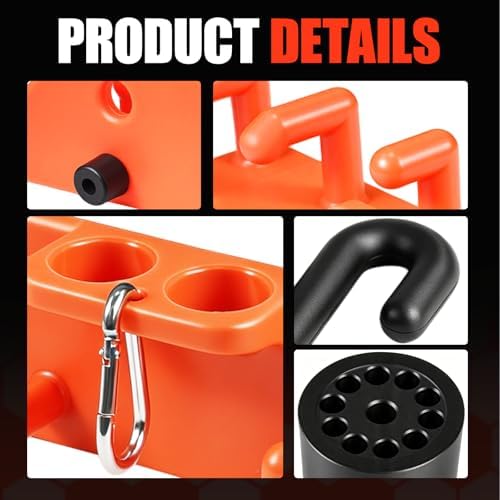 Lineman Bucket Truck Tool Board Hook Organizer,4 Mount Hooks (2×3" &...