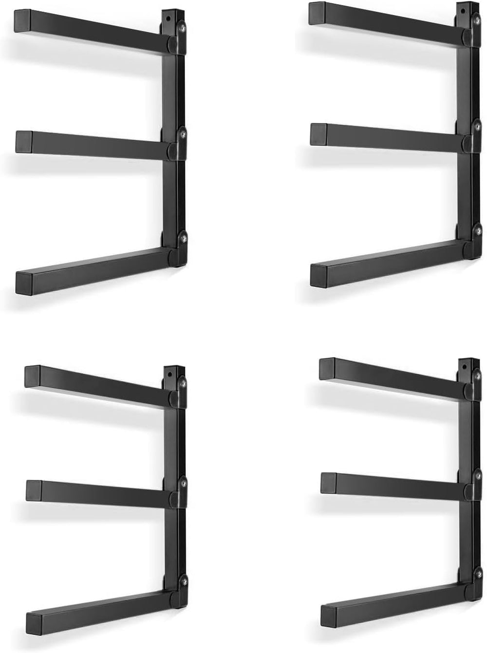 Ultrawall Wall Mount Wood Organizer and Lumber Storage Rack with 3-Level