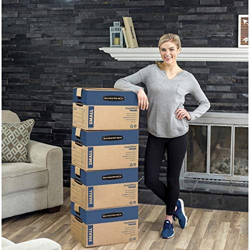 Bankers Box 15-Pack Medium Prime HD Moving Boxes with Reinforced Handles