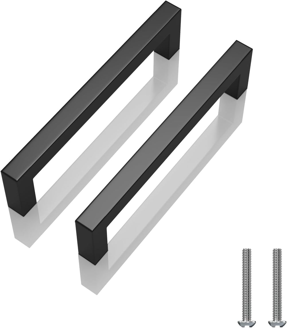 Matte Black 5 Inch Cabinet Handles, 15 Pack Cabinet Pulls