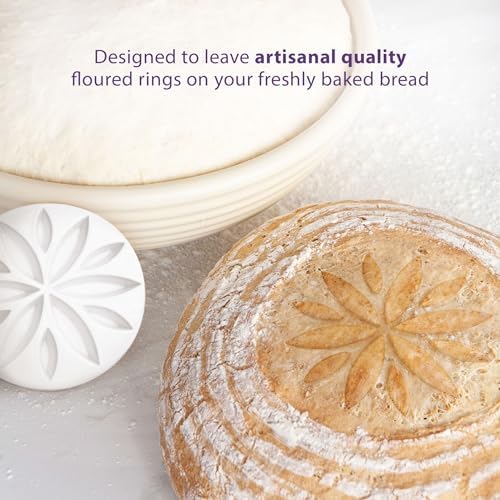 Talisman Designs Decorating Embosser | 9-Inch Warmer Basket | Dough Proofing,...