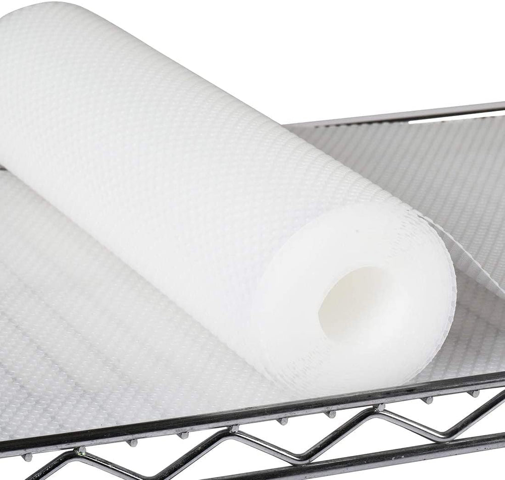 Shelf Liners for Wire Shelving Thick: 17.5" Wide Clear Pantry Cabinet Liner