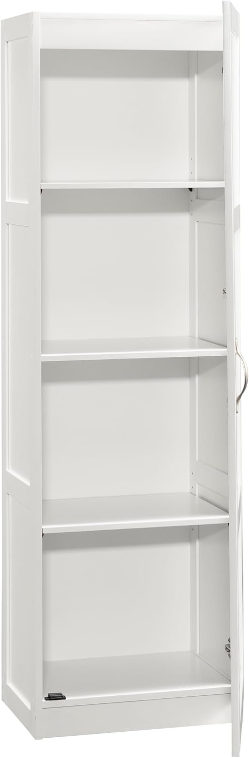 Sauder Miscellaneous Tall Storage Cabinet, Kitchen Pantry, Single Door with A...