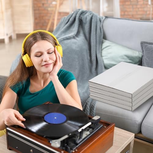 The Boxery 100 Pack – LP Strong Record Mailer Boxes | 12.5" x 12.5"...