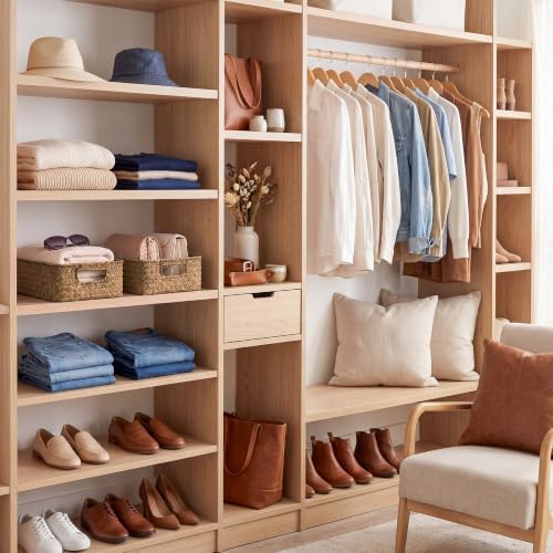 StorageWorks Wicker Baskets for Storage, Woven Baskets for Organizing