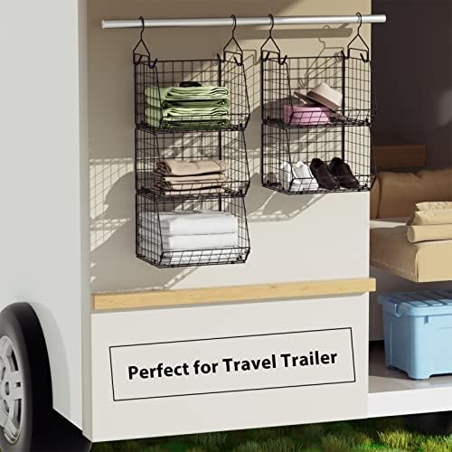 X-cosrack 3-Tier Hanging Closet Organizer, Laundry Room Organization | Space ...