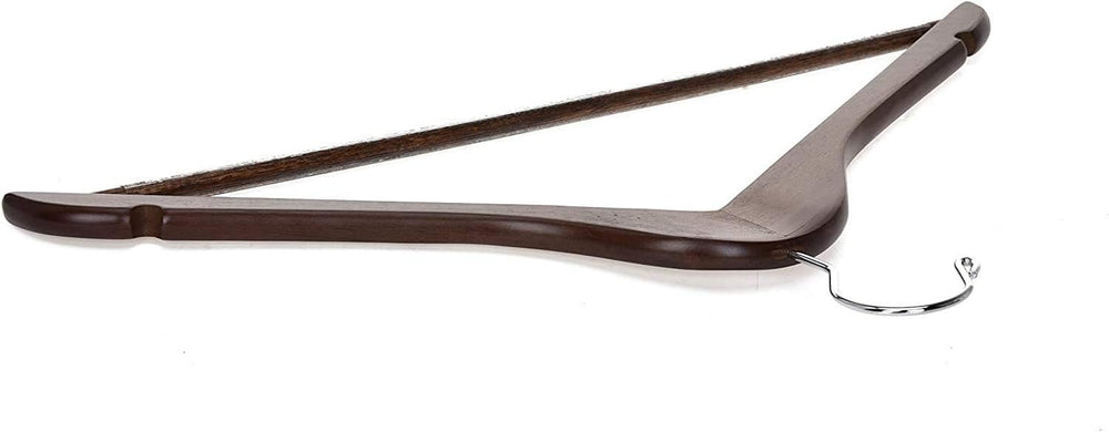 Quality Wooden Hangers - Slightly Curved Hanger 80 Pack Sets - Solid Wood Coa...