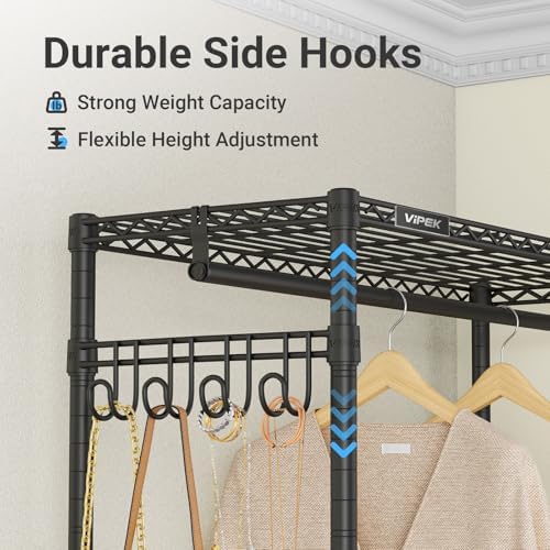 VIPEK V4 Clothing Rack for Hanging Clothes Heavy Duty Closet Freestanding