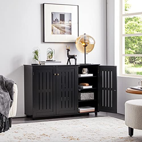 Topeakmart Shoe Rack Frees Standing Storage Organize for Living Room Black