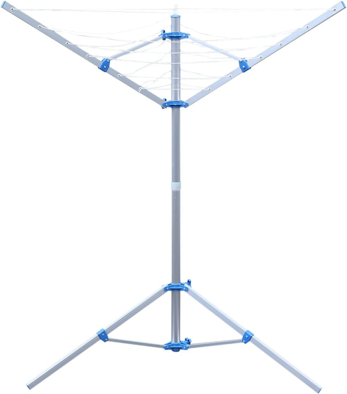 Clothes Line Outdoors Clothes Drying Rack Umbrella Drying Racks Folding Clotheslines for Outside Adjustable Clotheslines Rack for Indoor Balcony Laundry Room