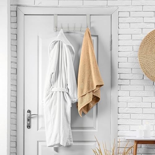 Uross (2 Pack Foldable Over The Door Hooks, Heavy Duty Over Door Hanger, Behi...