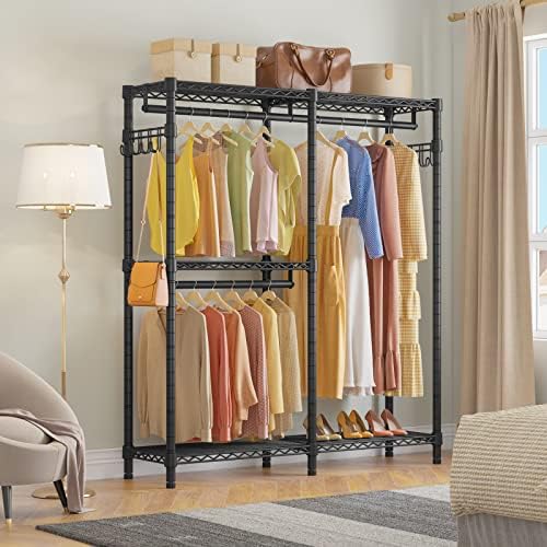 VIPEK V4 Clothing Rack for Hanging Clothes Heavy Duty Closet Freestanding