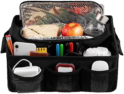 Bucket Boss - AutoBoss Mobile Office Auto Organizer, Auto Boss (AB30010) , Black
