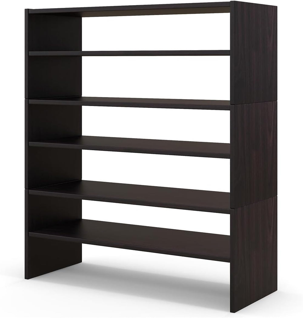 GOFLAME 6-Tier Shoe Rack, Stackable Shoe Storage Organizer, Freestanding Mode...