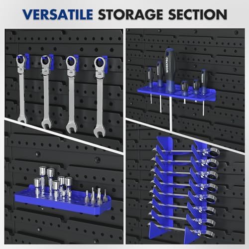 WORKPRO 44PCS Wall Mounted Storage Bins for Garage Storage