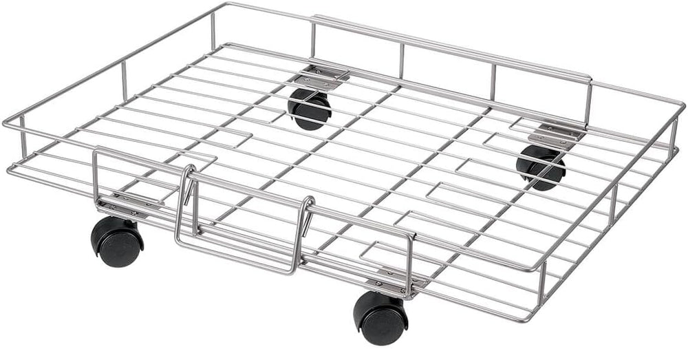 Fox Valley Traders Expandable Rolling Metal Basket by Chef's Pride