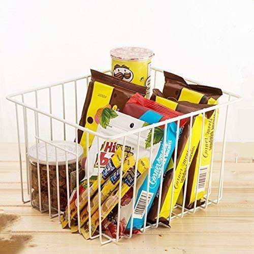 Slideep 11'' Farmhouse Freezer Food Storage Organizer Baskets Modern ...
