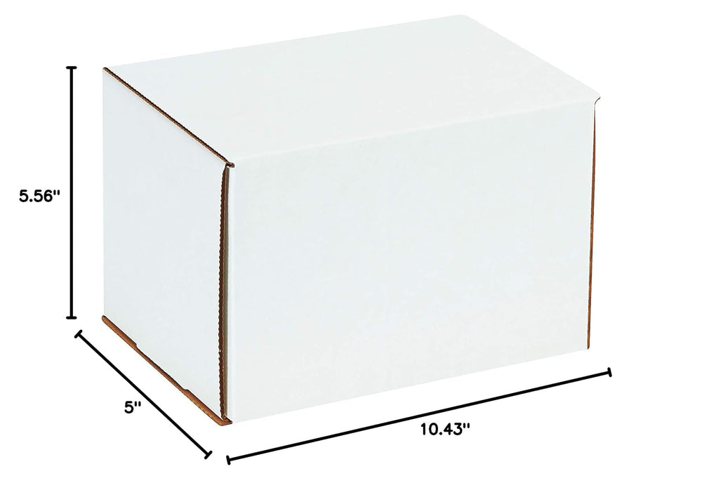 Box USA 10" Deluxe Shipping Boxes, 10 1/2"L x 5"W x 6"H, ...