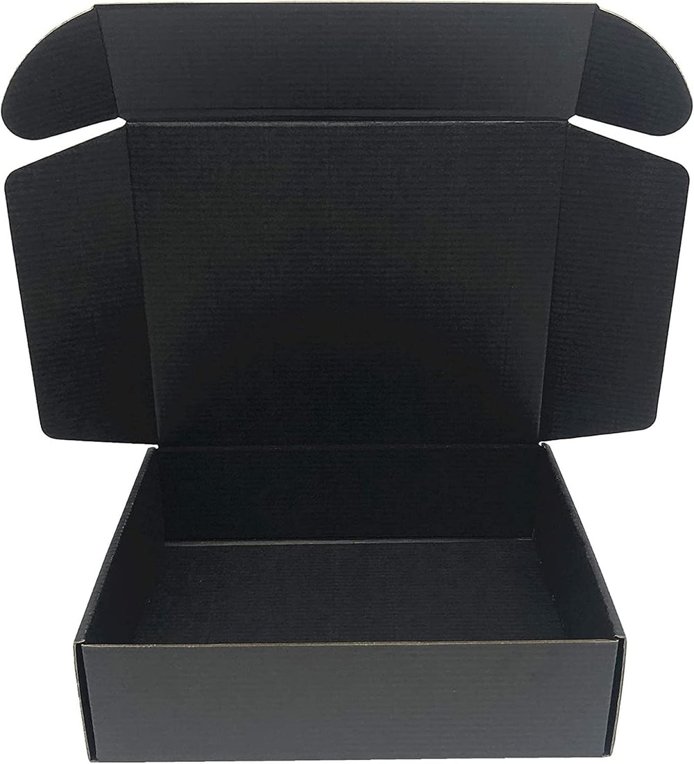 Black Shipping Boxes 15.7x11.8x3.1 Inch Cardboard Storage Mailer Box 15Pack