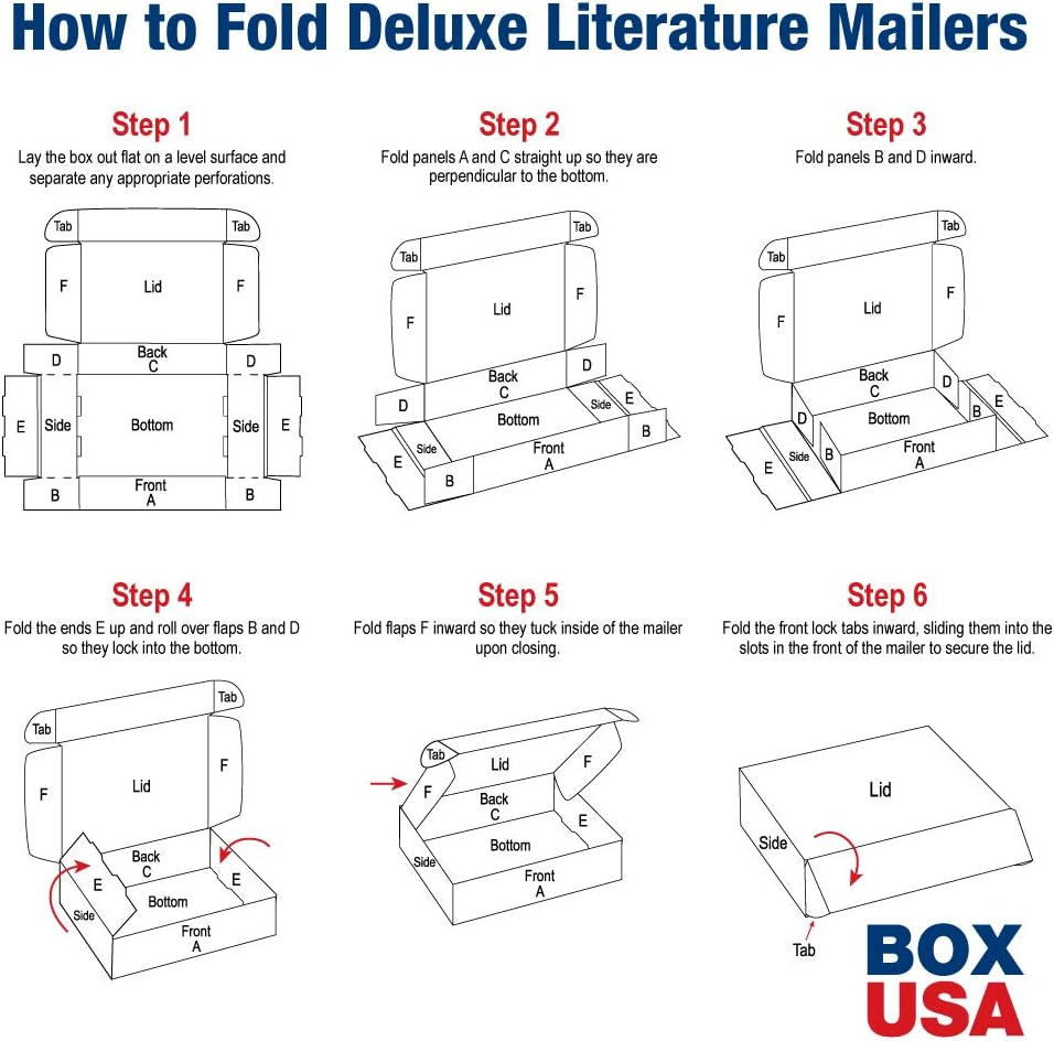BOX USA Moving Boxes Large 18"L x 14"W x 4"H 25-Pack, Cardboar...